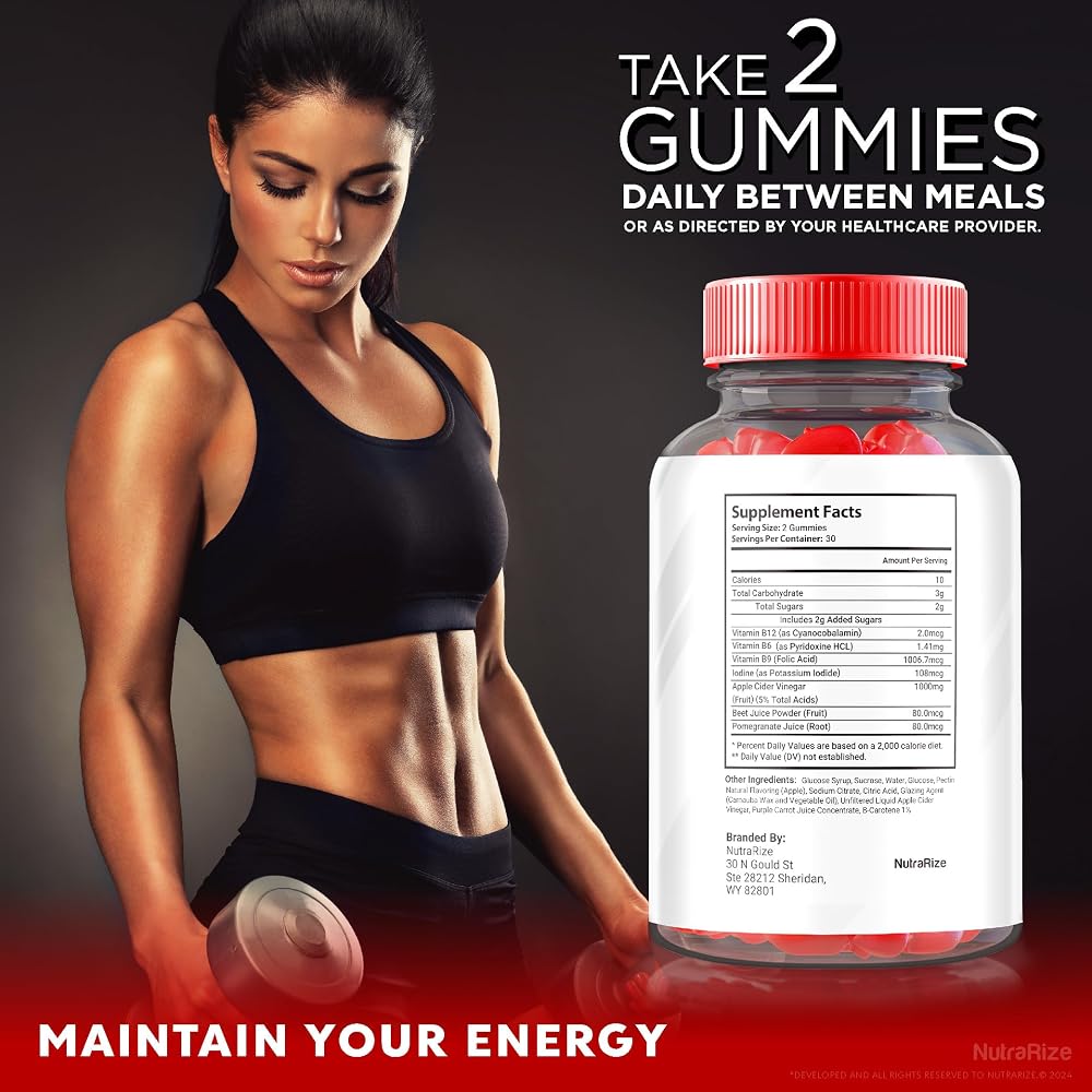 NutraRize Ketosyn ACV Keto Gummies Maximum Strength - 60 Gummies - image 6