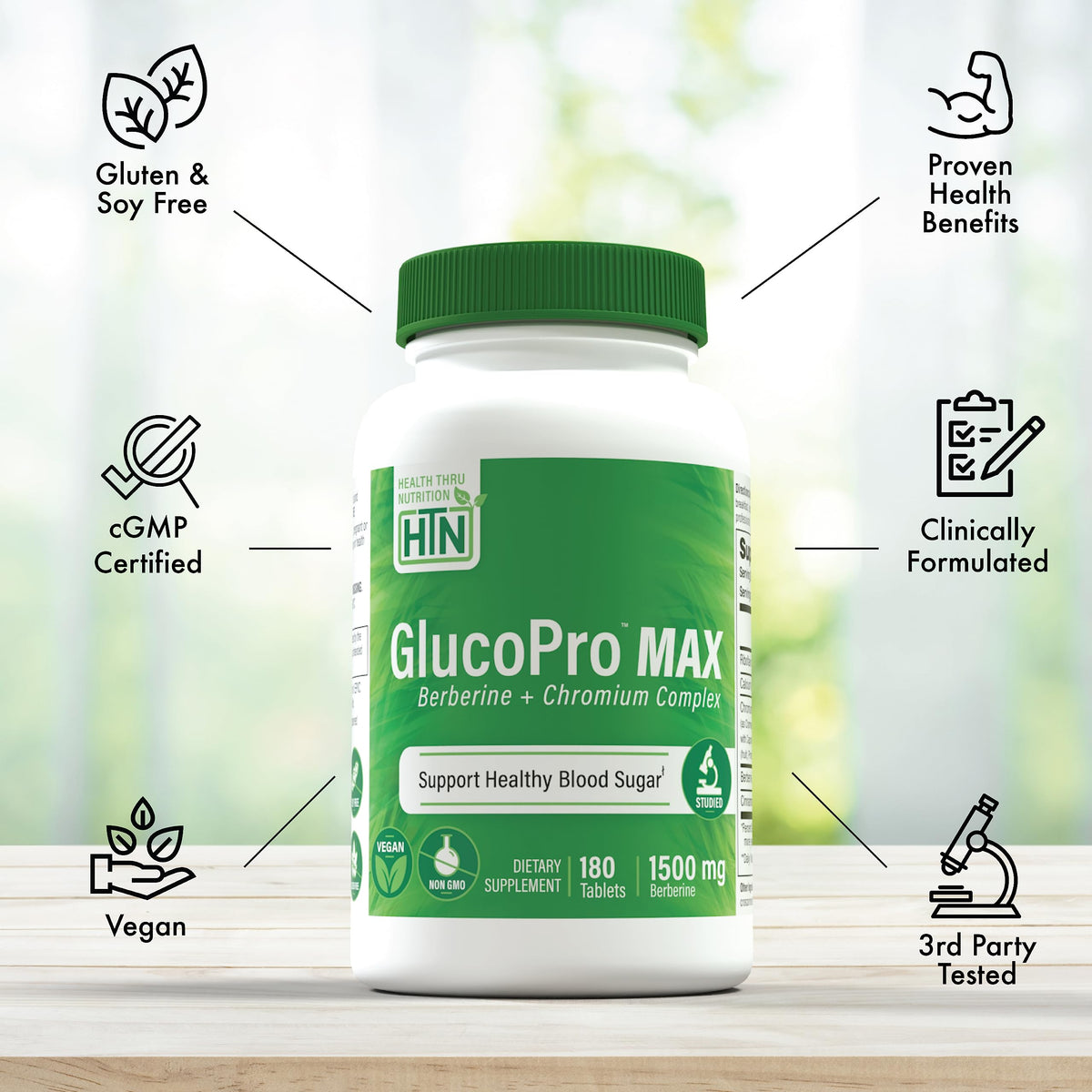 Health Thru Nutrition GlucoPro Max