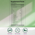 Dr. Liz Cruz Gastro Greens Supplement - 90 Vegetarian Capsules - image 5