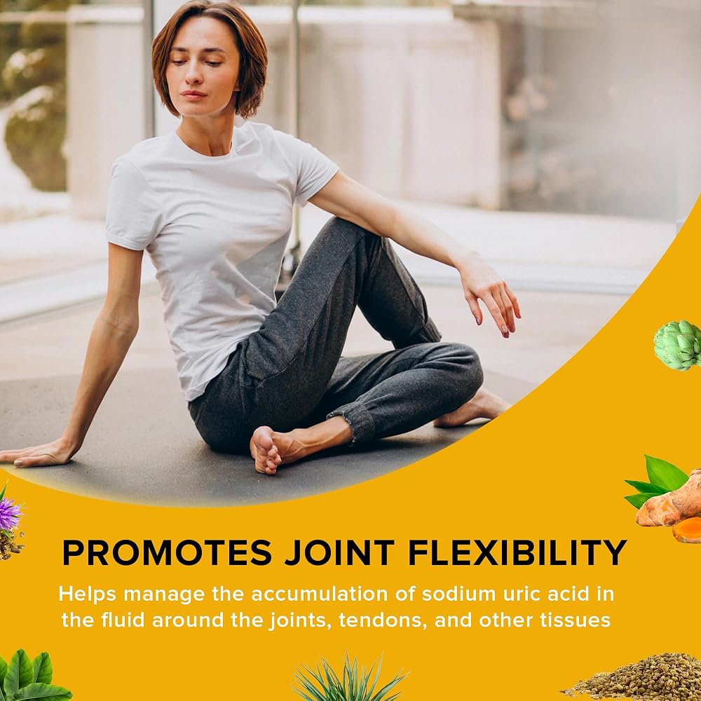 PurMEDICA Urcinol Uric Acid Supplement for Joint Support - 60 Capsules - image 5
