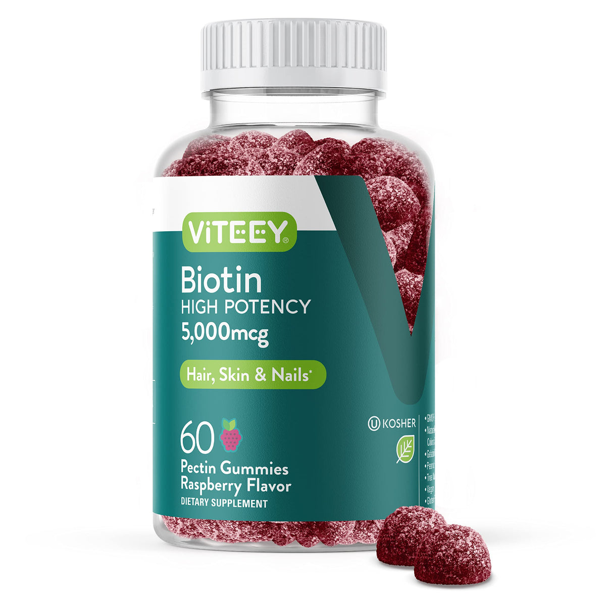 Viteey Biotin Gummies for Hair