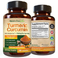 Nature's Evergreen Turmeric Curcumin Joint Support - 180 Capsules