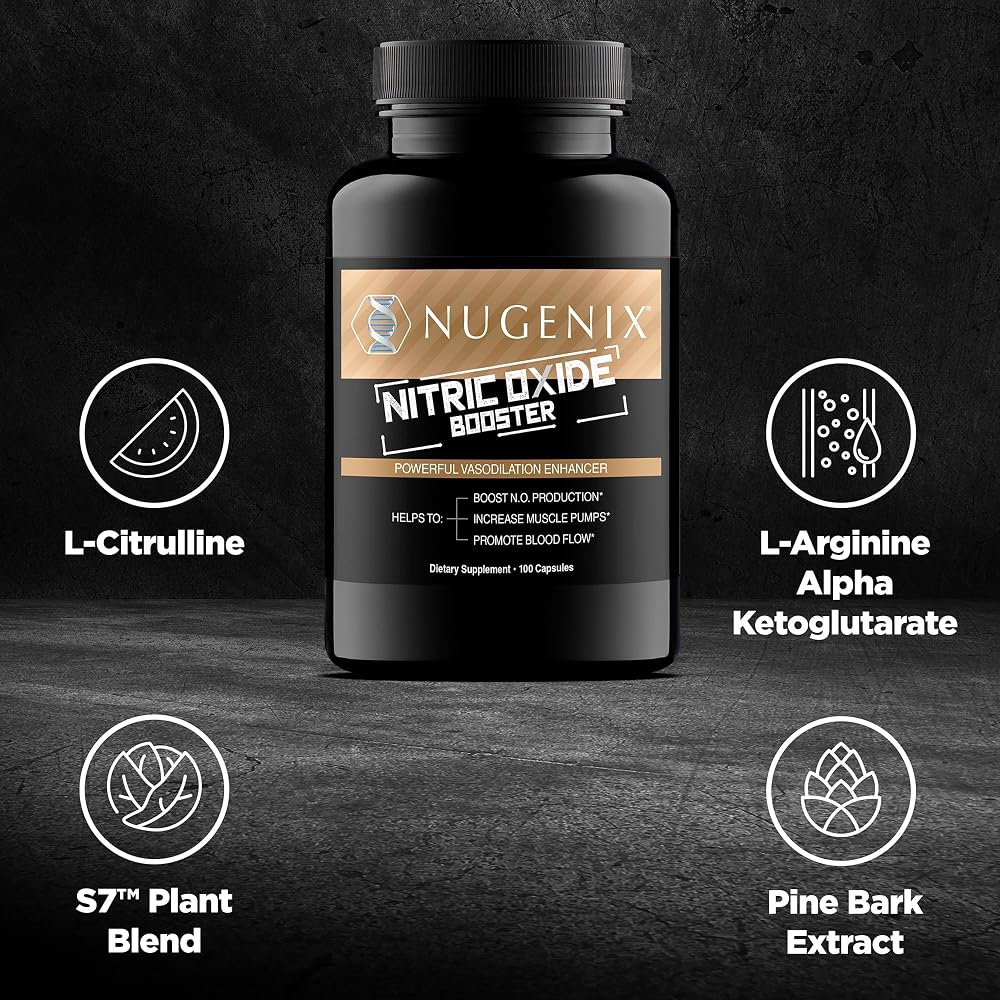 Nugenix Nitric Oxide Booster Supplement - 200 Capsules - image 4
