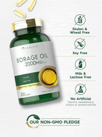Carlyle Borage Oil Supplement 2000mg - 200 Softgels - image 5