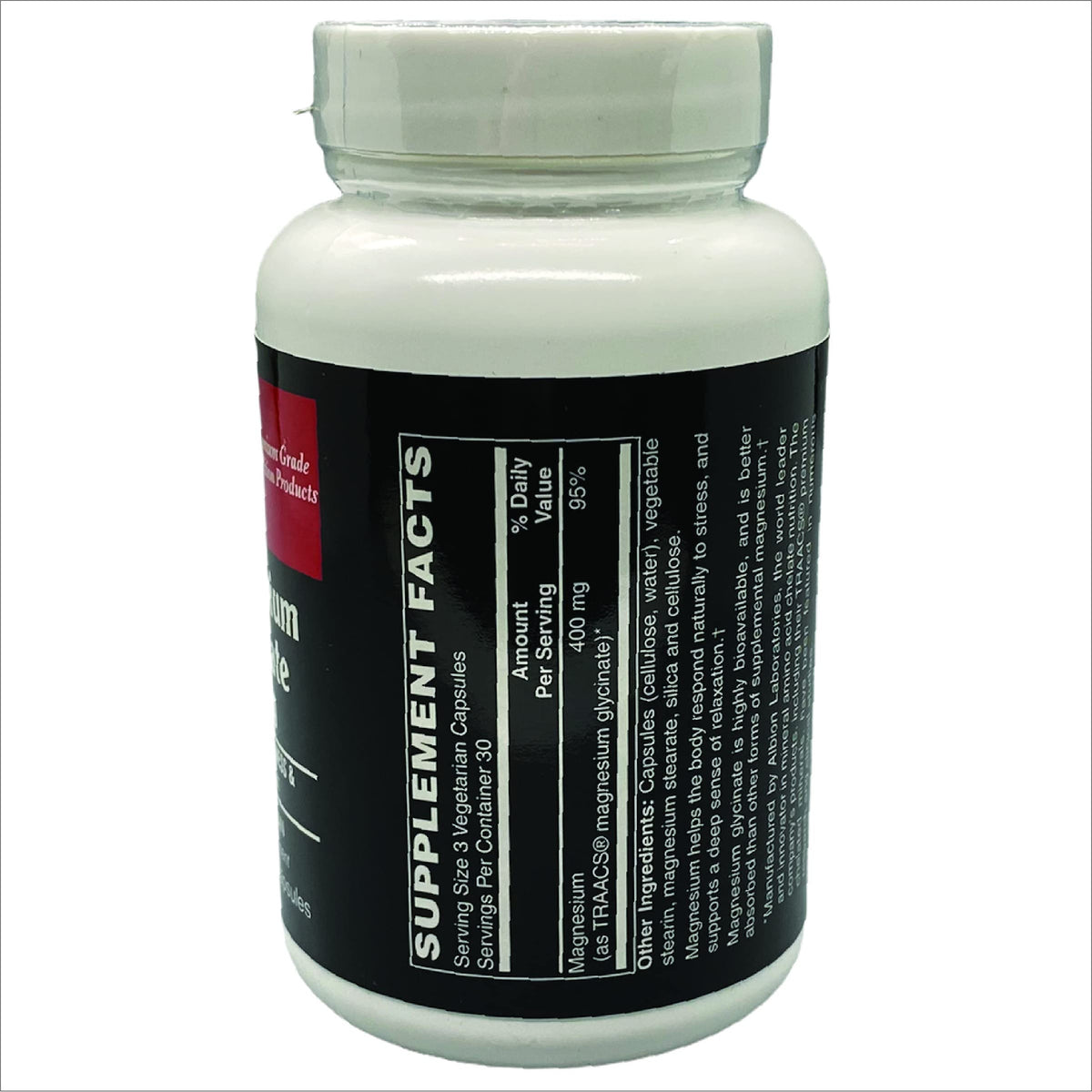 TOUGH-N-TONE Magnesium Glycinate 400 mg Capsules
