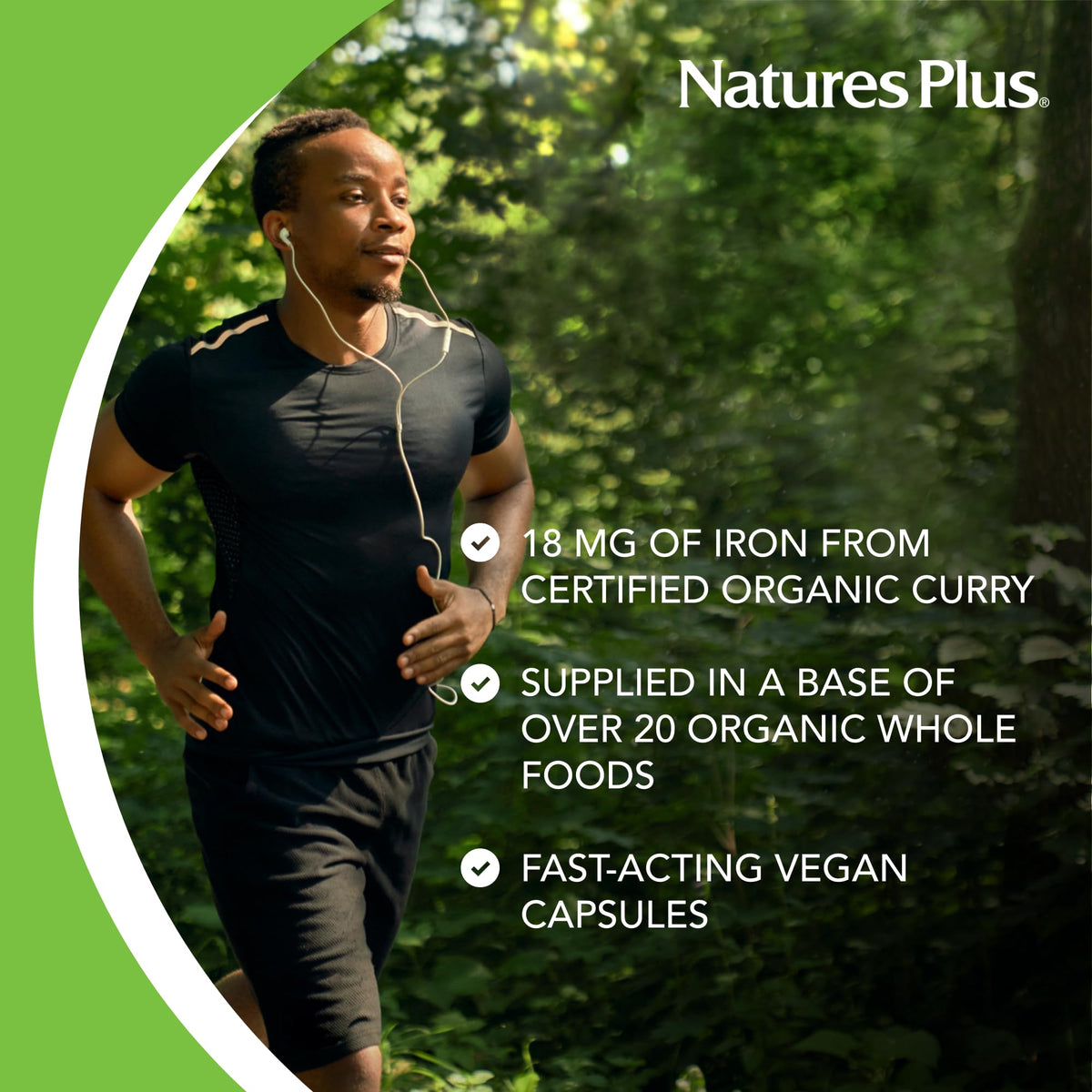 Nature's Plus Source of Life Garden Iron - 30 Capsules - image 4