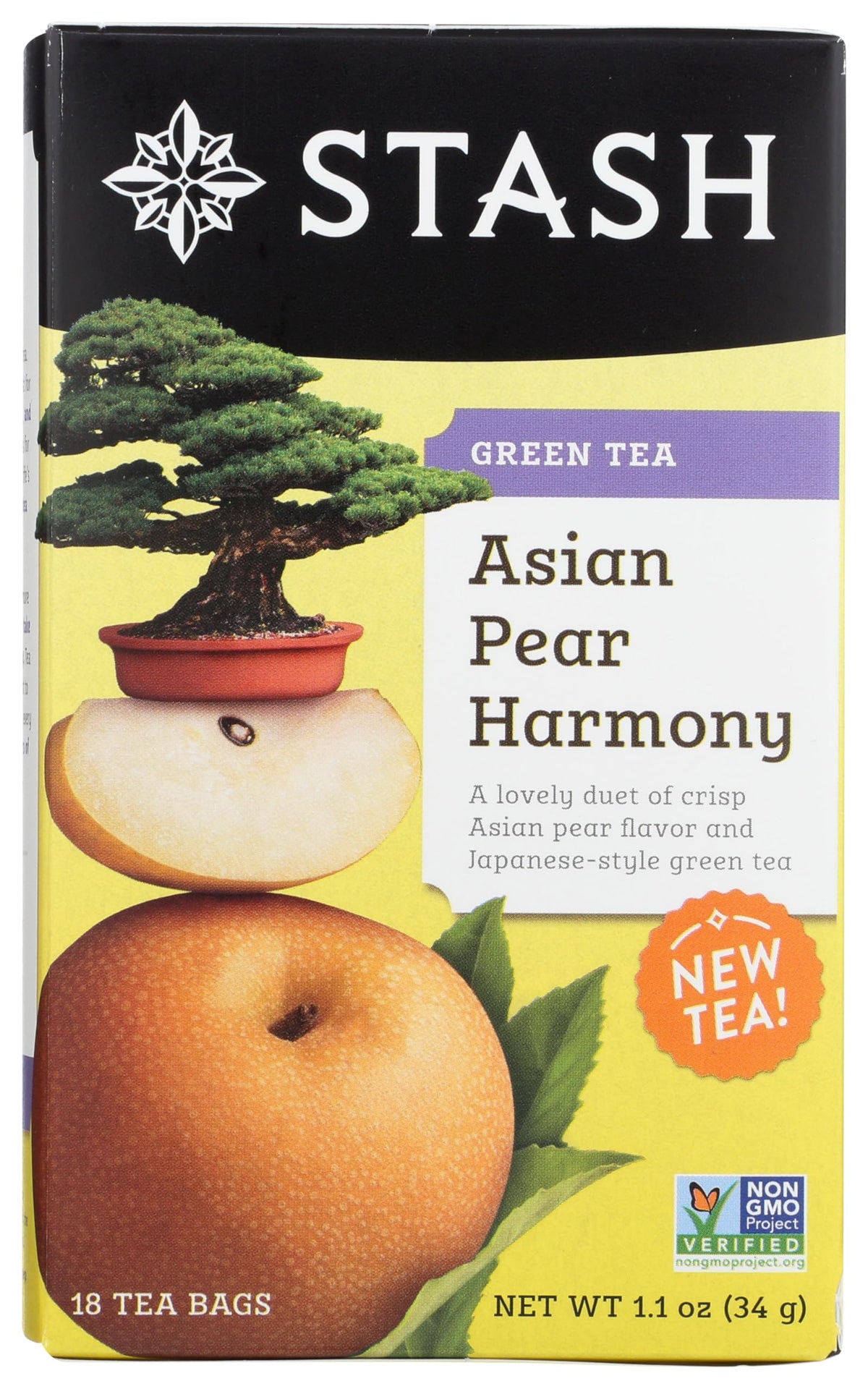 Stash Asian Pear Harmony Green Tea - 18 Bags