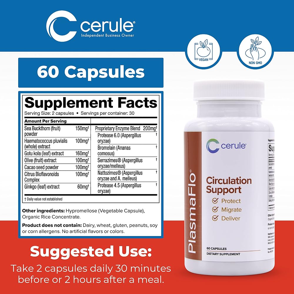 Cerule Dietary Supplements (60 Capsules) - image 8