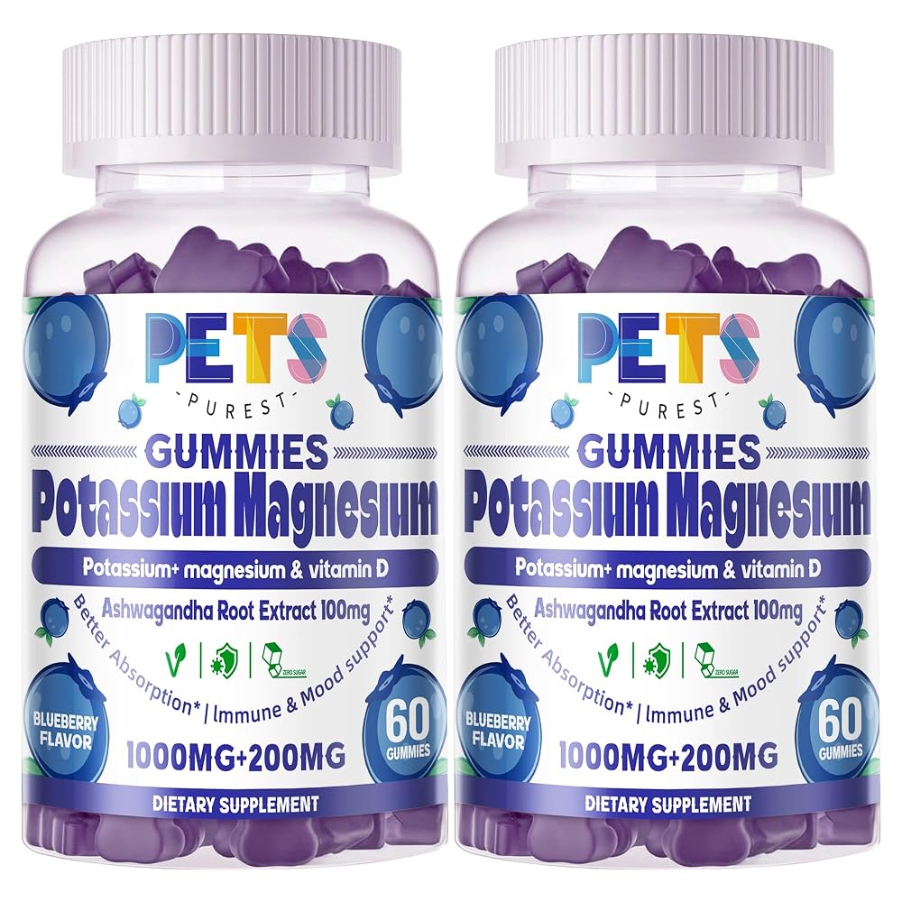 Pets Purest Potassium Magnesium Gummies