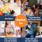 Better Than Good Savory Keto, Gluten-Free Protein Puffs 4 Pack