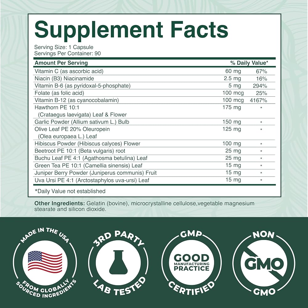 PurePremium Beet Root Capsules for Blood Pressure Support - image 7