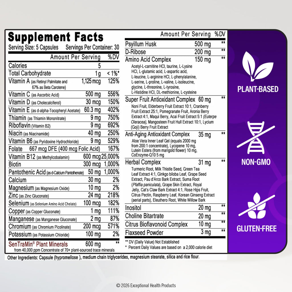 Immuno 150 Immune Support Supplement - 150 Vegetarian Capsules - image 5