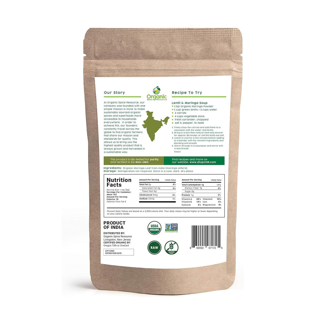 Organic Spice Resource Moringa Powder