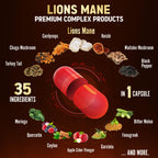 Zolotus 35 in 1 Mushroom Complex Capsules - 120 Count - image 3