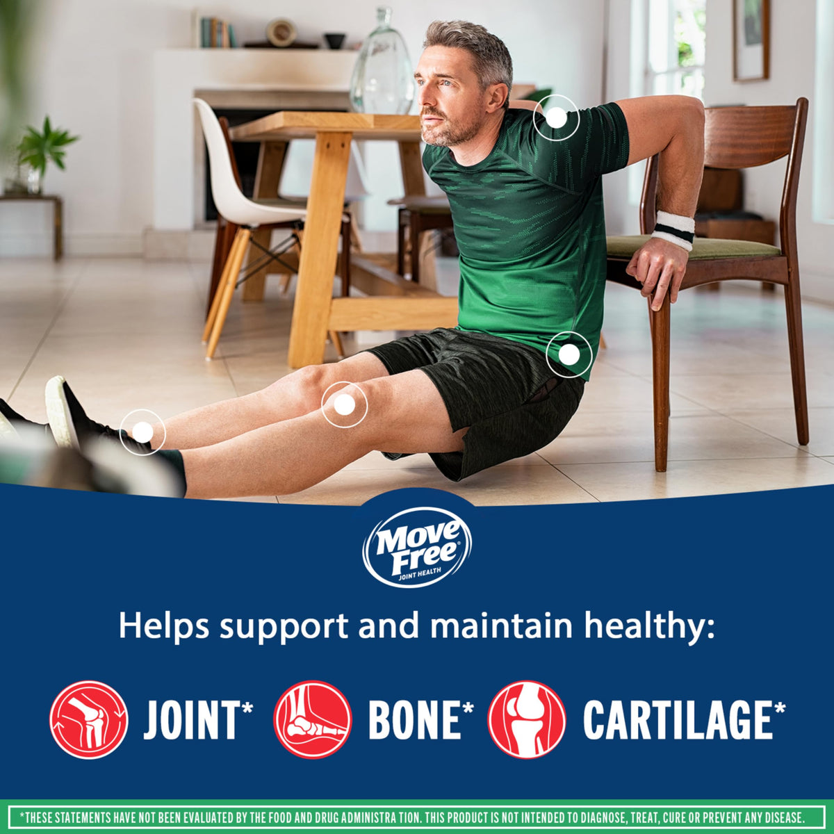 Move Free Advanced Joint Support Glucosamine Chondroitin MSM - 120 Tablets - image 4