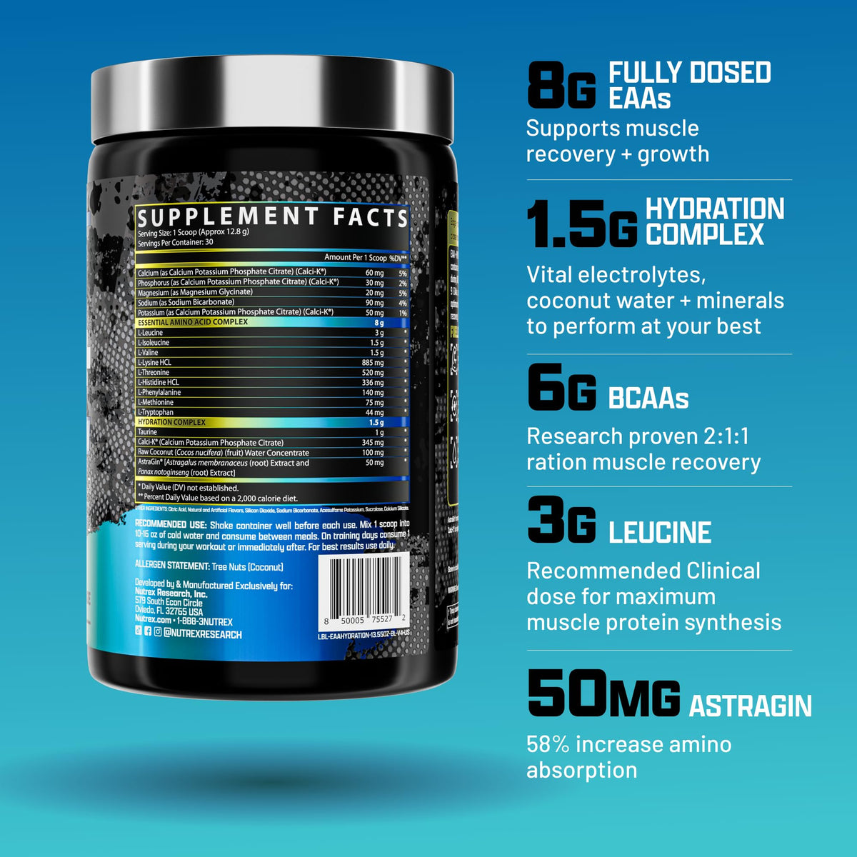 Nutrex Research EAA Hydration