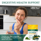 Sunlit Best Organic Chlorella Spirulina Tablets - 500 Count - image 5