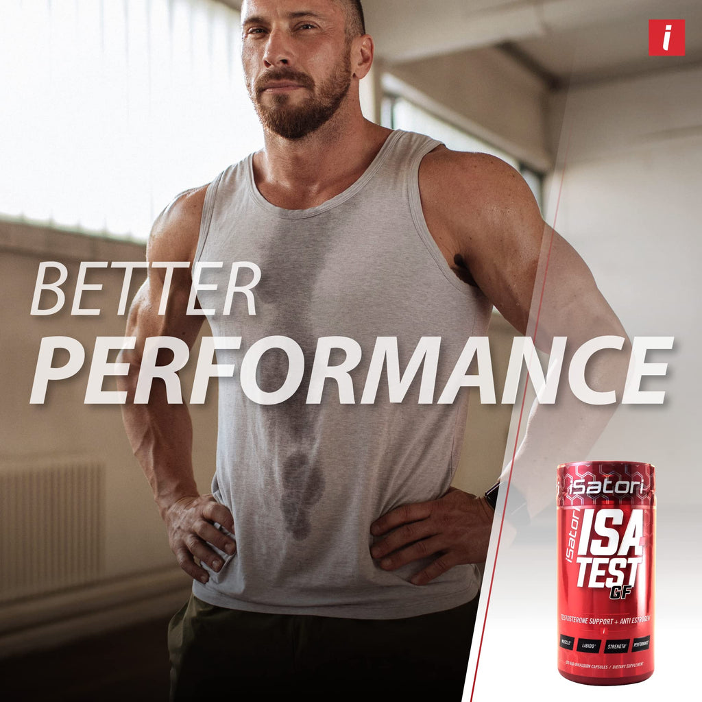 iSatori ISA-Test GF Testosterone Support - 120 Capsules - image 4