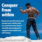 PLOOF Nutra Testosterone Booster for Men - 120 Capsules - image 3