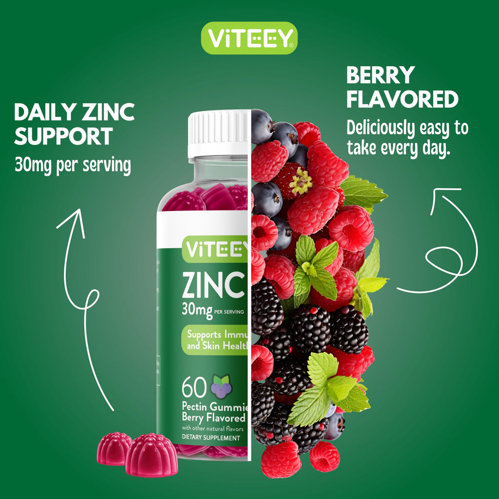 Viteey Zinc 30mg Gummies