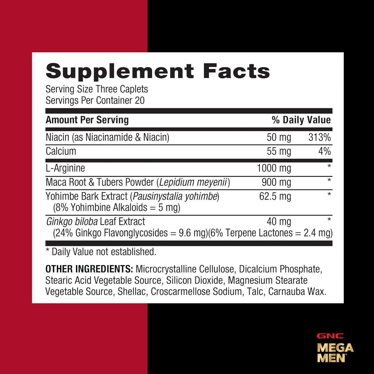 GNC Men's Maca Man 900 mg - 120 Caplets - image 8