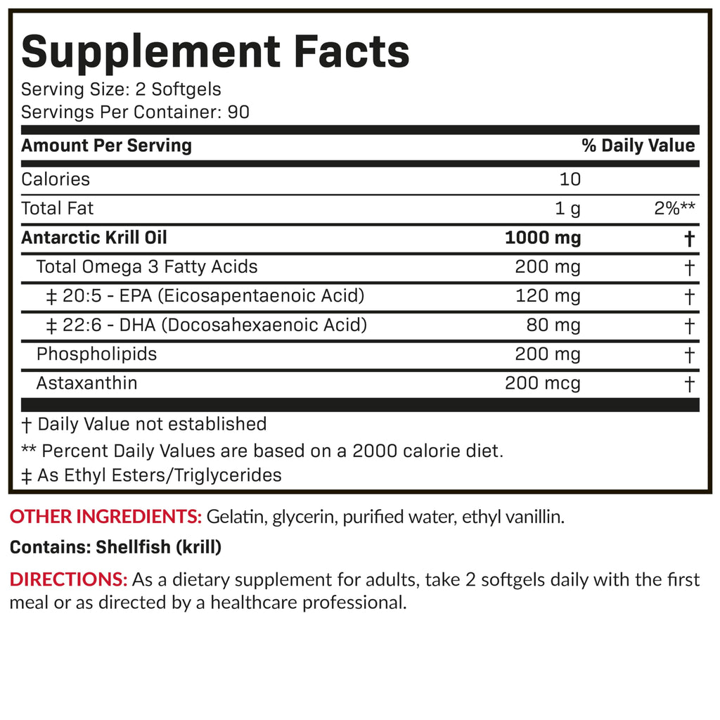 Futurebiotics Antarctic Krill Oil with Omega-3s EPA