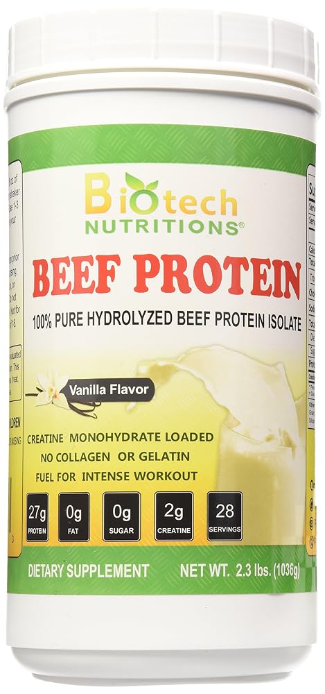Biotech Nutritions Biotech Nutritions Beef Protein 2 3 Pound