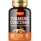 Dr. Matthew Turmeric Curcumin with Black Pepper Joint Support - 60 Capsules