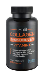 Saint-Marie de los Andes Multi Collagen Pills Types I-X + Vitamin C