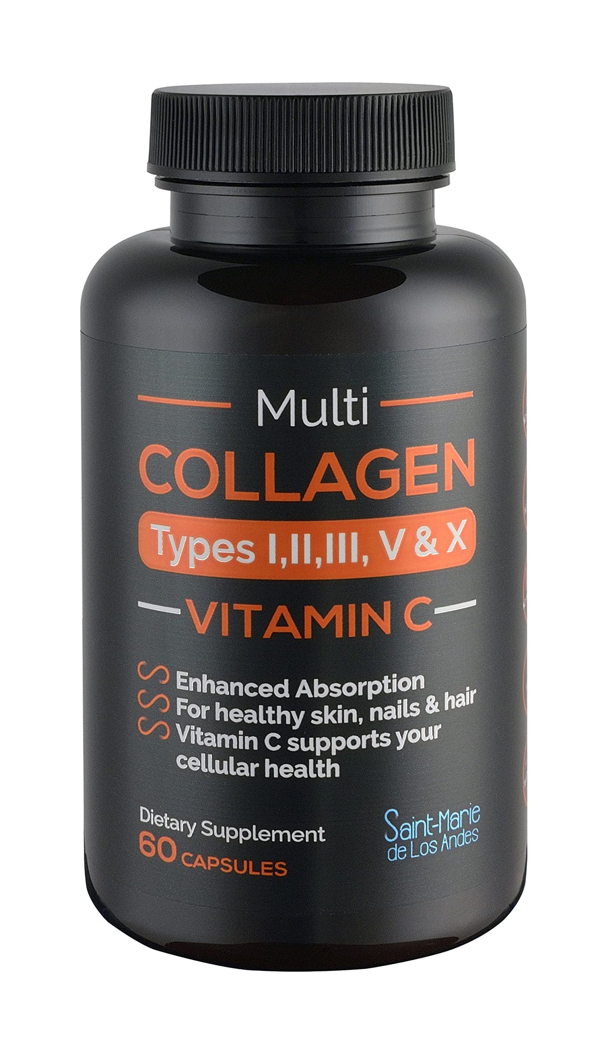Saint-Marie de los Andes Multi Collagen Pills Types I-X + Vitamin C