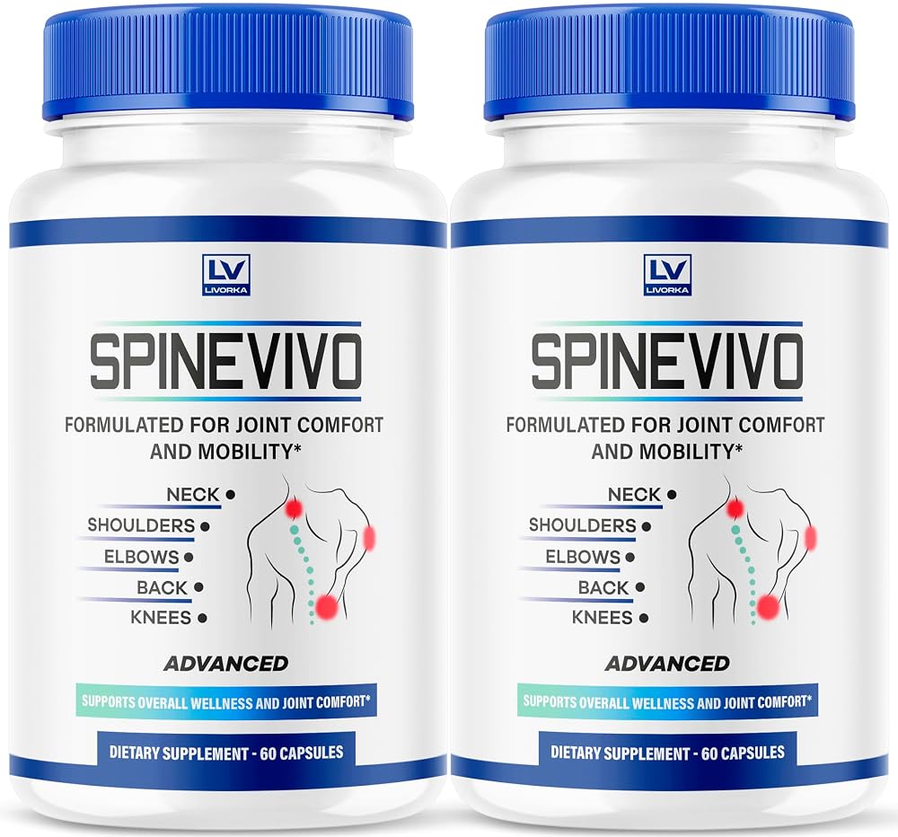LIVORKA Spine Vivo Plus Capsules Advanced Formula - 120 Capsules