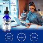 FIREWATERSTAR Alpha GPC 300 mg Liquid Choline for Focus - 2 Fl Oz - image 6