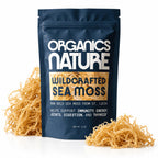 ORGANICS NATURE Raw Sea Moss Irish Wildcrafted Sun Dried - 4 Oz