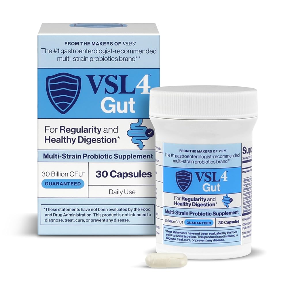 VSL4® Gut Daily Probiotics for Gut Health - 30B CFUs
