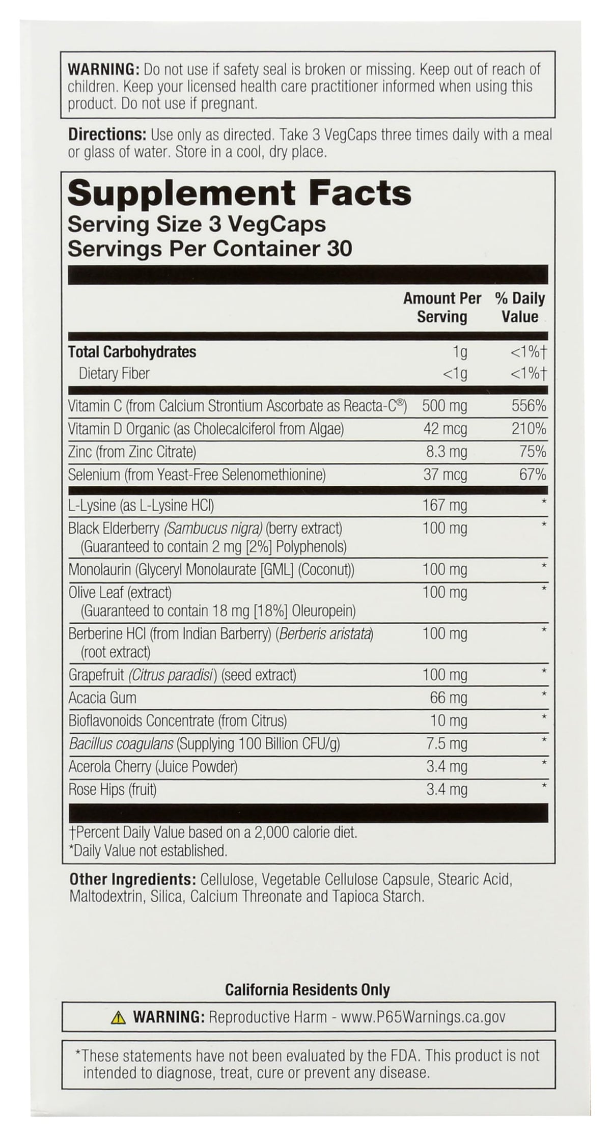 SOLARAY ImmuFight Immune Response Support - 90 Vegetarian Capsules - image 2