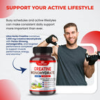 Ultra Herbs Creatine 1500 mg with Ginseng & Ashwagandha - 180 Capsules - image 2