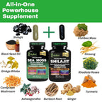AyBet Sea Moss Shilajit Combo Bundle