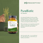 MD Prescriptives PureBiotic Probiotic for Digestive Health - 60 Capsules - image 3