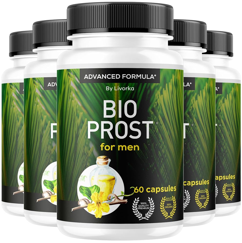 LIVORKA BioProst for Men Supplement - 300 Capsules