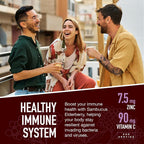 YUM-V'S Elderberry Gummies with Vitamin C & Zinc - 60 Gummies - image 2