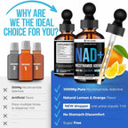 Vita Guard Pure NAD+ Liquid Drops 1000mg - 2 Fl Oz - image 7