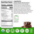 Orgain Organic Vegan Protein Powder + Oat Milk - 20g Plant Based