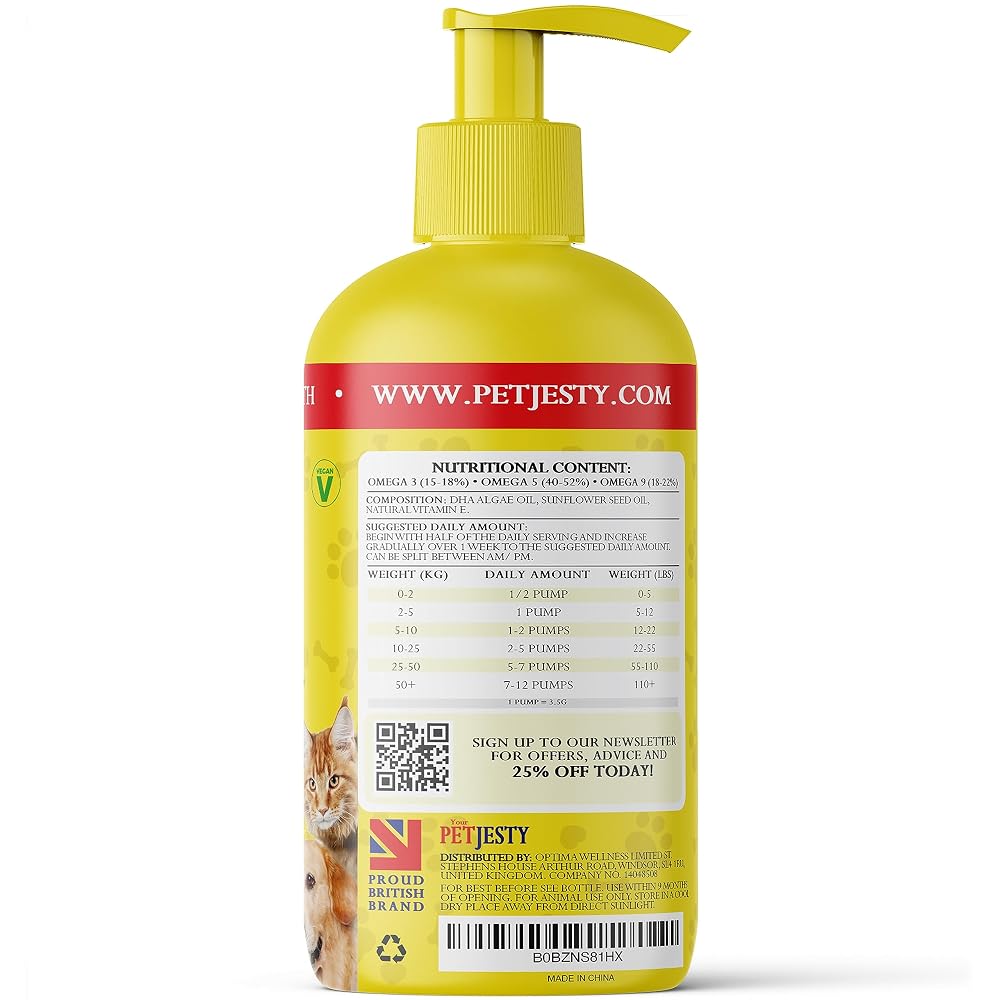 Your Petjesty Petjesty Pure Omega Daily for Cats and Dogs