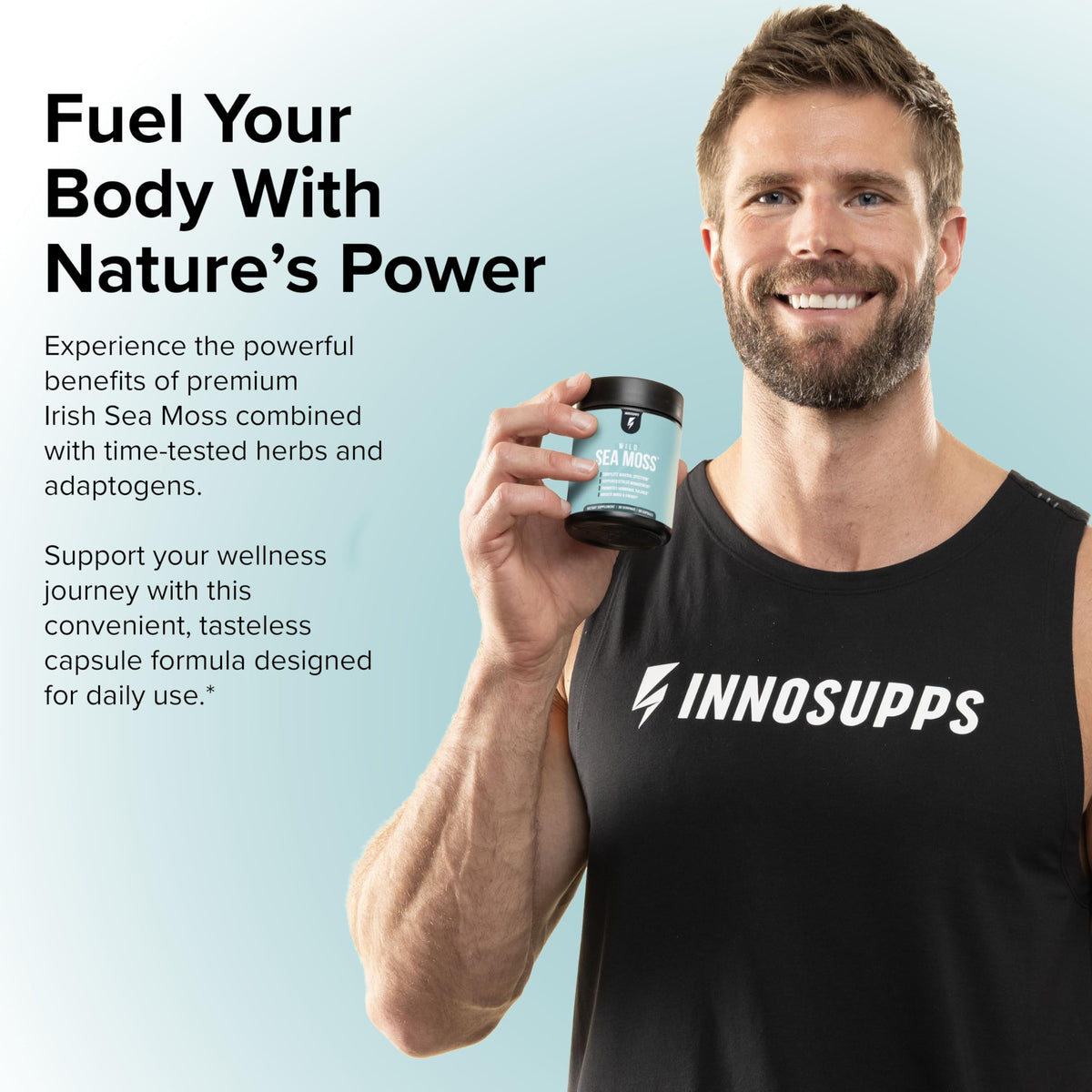 InnoSupps Wild Sea Moss Capsules Immune Support - 60 Capsules - image 2