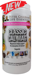 Peter's Choice Cal-Mag Powder Raspberry Lemon for Sleep - 60 Servings - image 2