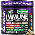 Clean Nutraceuticals Organic Immune Support Supplement - 90 Capsules