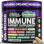 Clean Nutraceuticals Organic Immune Support Supplement - 90 Capsules