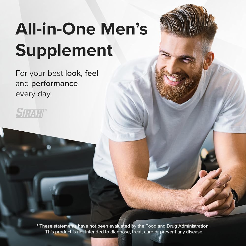 SIRAH Testosterone Booster for Men - 120 Capsules - image 4