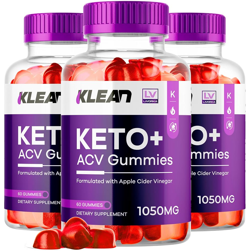 LIVORKA Klean Keto ACV Gummies Weight Loss Support - 180 Gummies