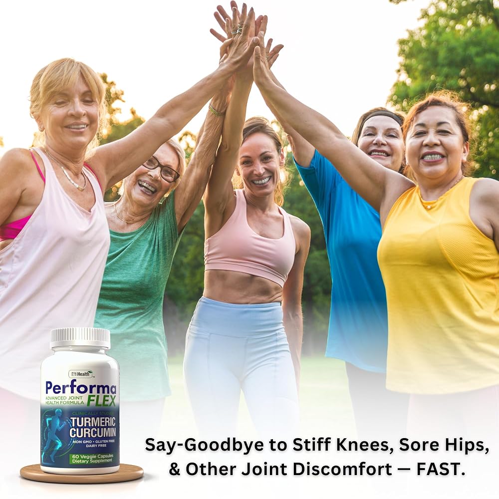 Performa Flex Turmeric Curcumin with Meriva - 60 Capsules - image 6